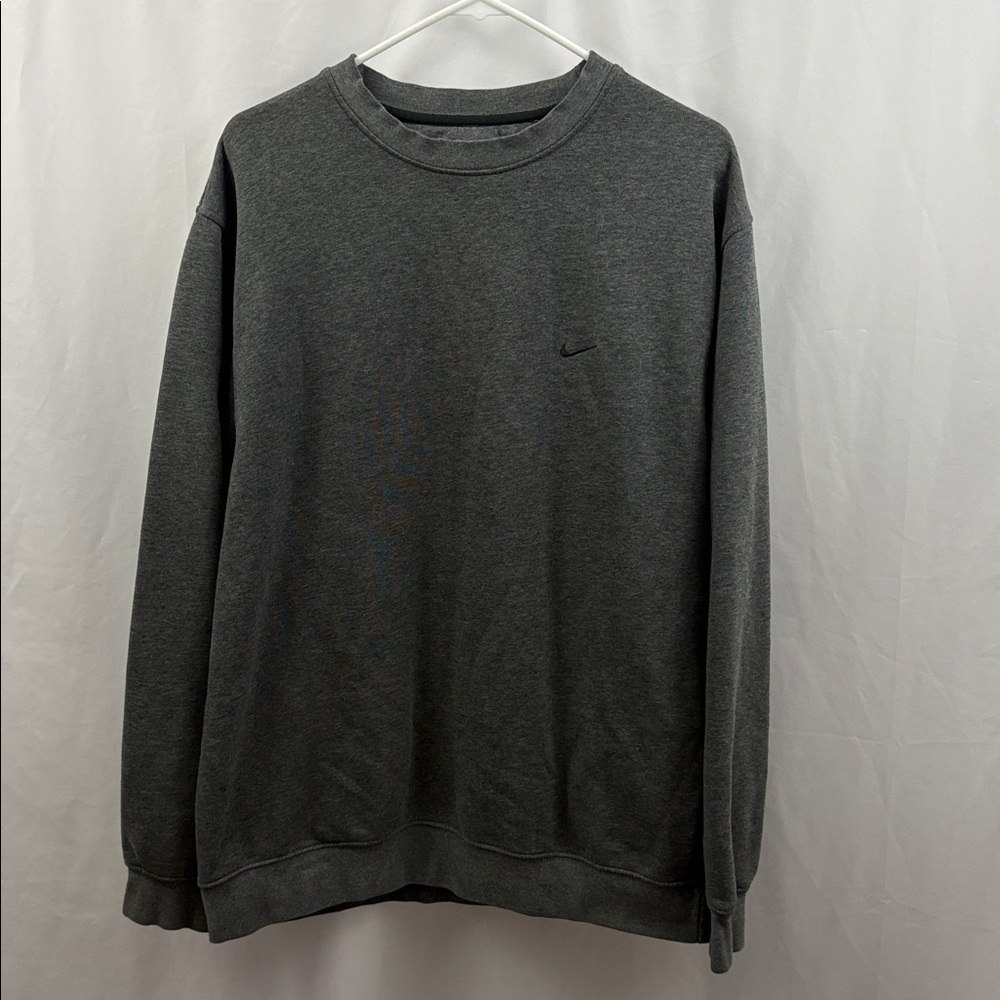 Vintage Nike Swoosh Crewneck Sweatshirt Mens Size XL Gray